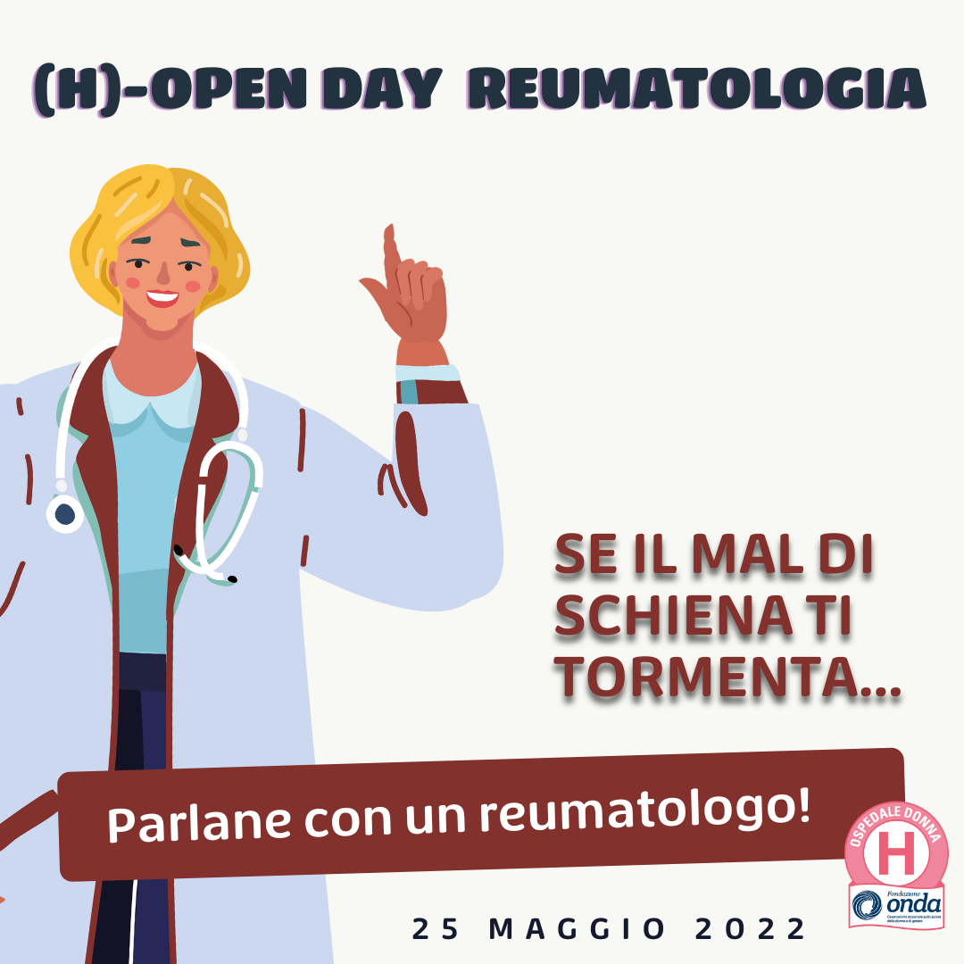 Mal di schiena: il 26 maggio Open Day Reumatologia al Poliambulatorio